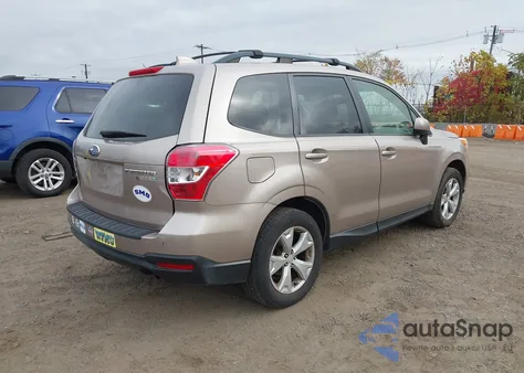 2016 Subaru Forester 2.5I Premium из США, поврежденный, VIN JF2SJAFC2GH433698
